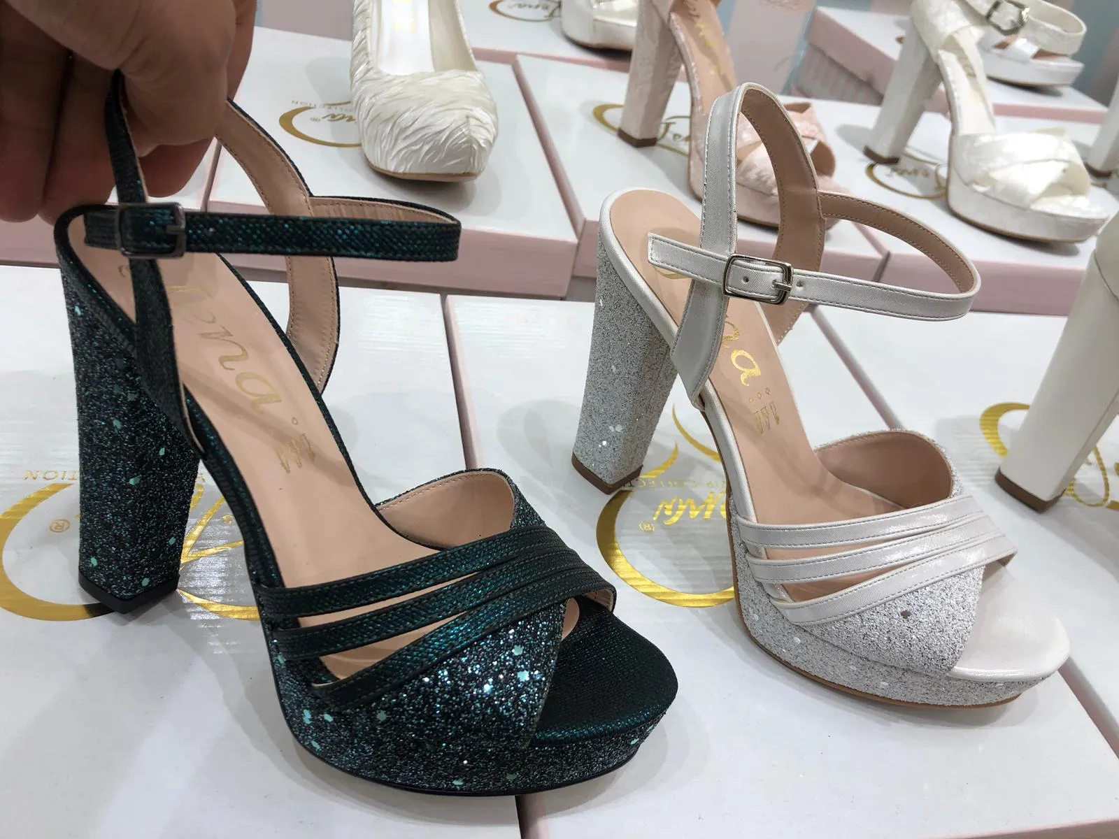 Luxury Stone Embellished Bridal & Evening Shoes Model 13 — Casual, Bridal & Formal Evening Footwear Collections | AFRIMEKS Foreign Trade