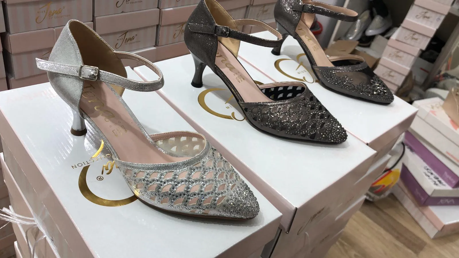 Luxury Stone Embellished Bridal & Evening Shoes Model 46 — Casual, Bridal & Formal Evening Footwear Collections | AFRIMEKS Foreign Trade