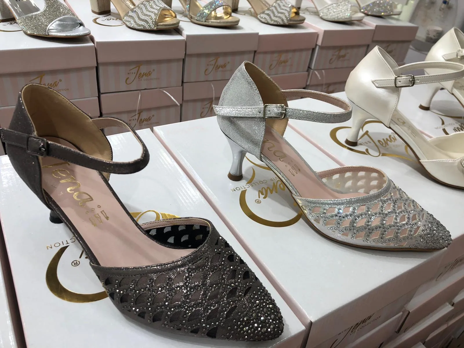 Luxury Stone Embellished Bridal & Evening Shoes Model 12 — Casual, Bridal & Formal Evening Footwear Collections | AFRIMEKS Foreign Trade