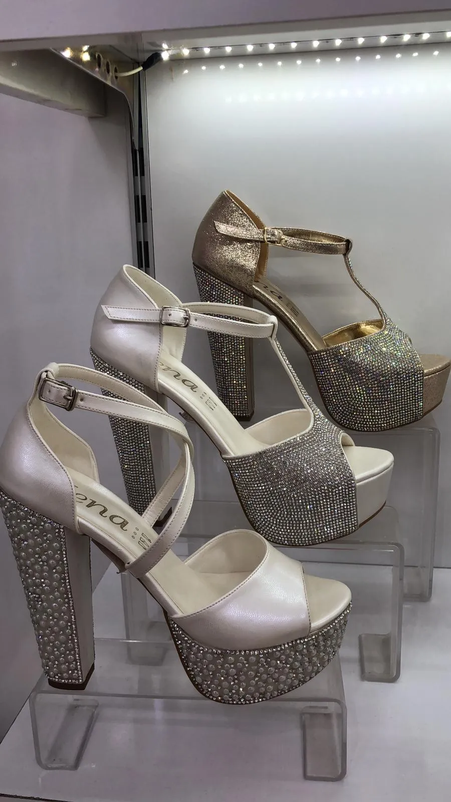 Luxury Stone Embellished Bridal & Evening Shoes Model 37 — Casual, Bridal & Formal Evening Footwear Collections | AFRIMEKS Foreign Trade