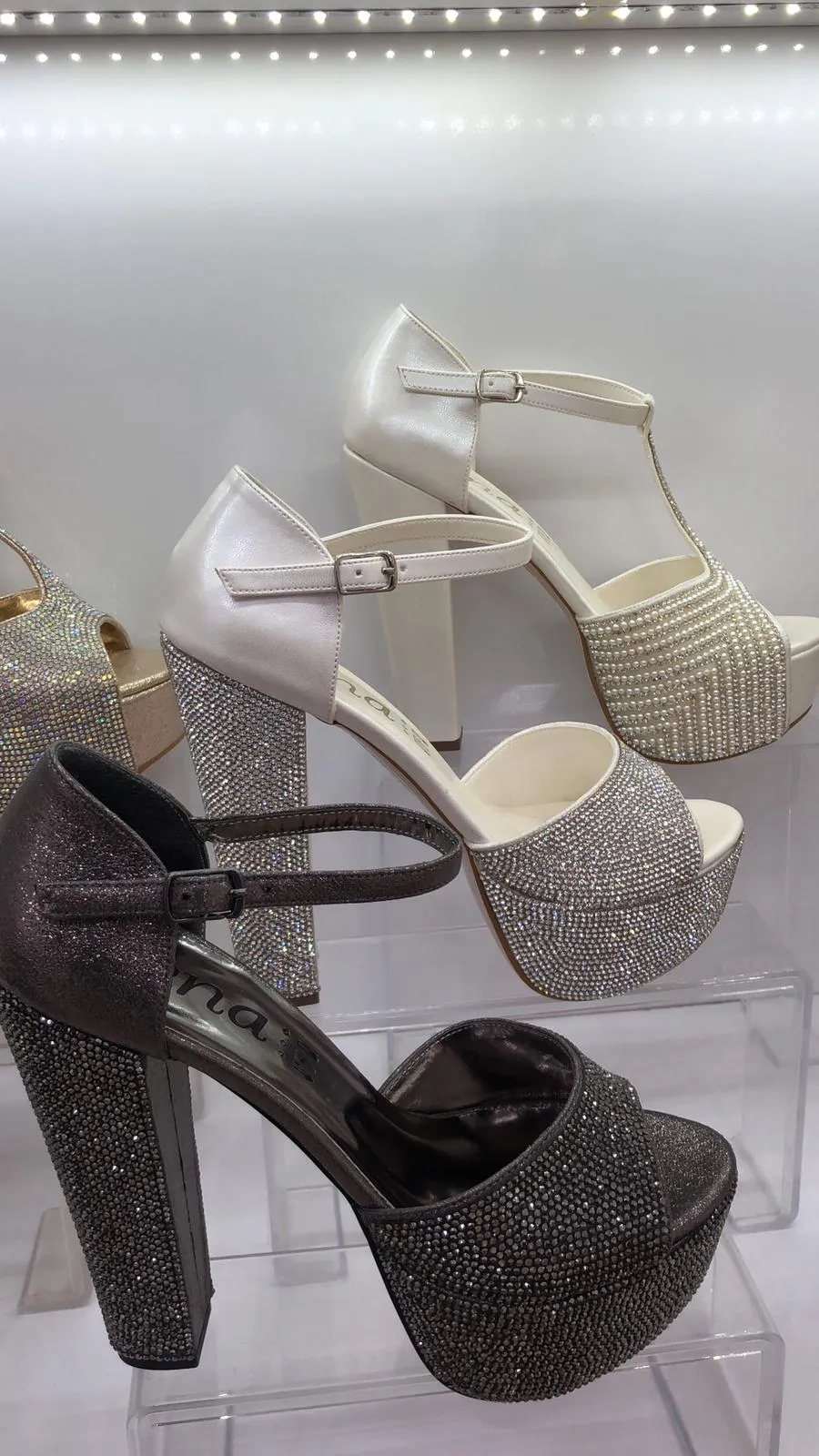 Luxury Stone Embellished Bridal & Evening Shoes Model 3 — Casual, Bridal & Formal Evening Footwear Collections | AFRIMEKS Foreign Trade