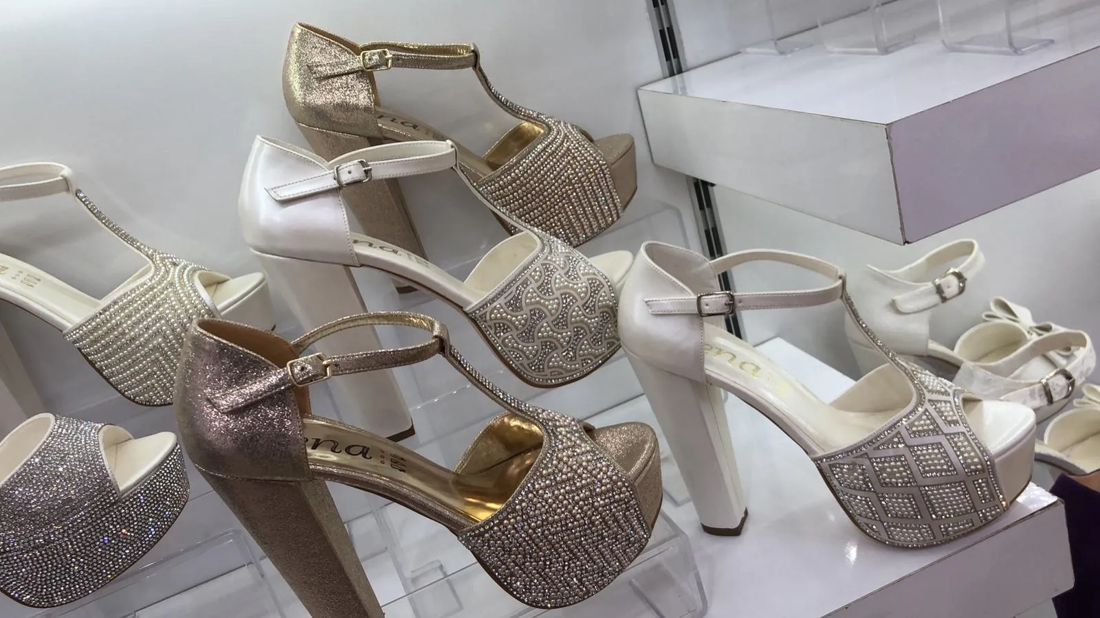 Luxury Stone Embellished Bridal & Evening Shoes Model 16 — Casual, Bridal & Formal Evening Footwear Collections | AFRIMEKS Foreign Trade