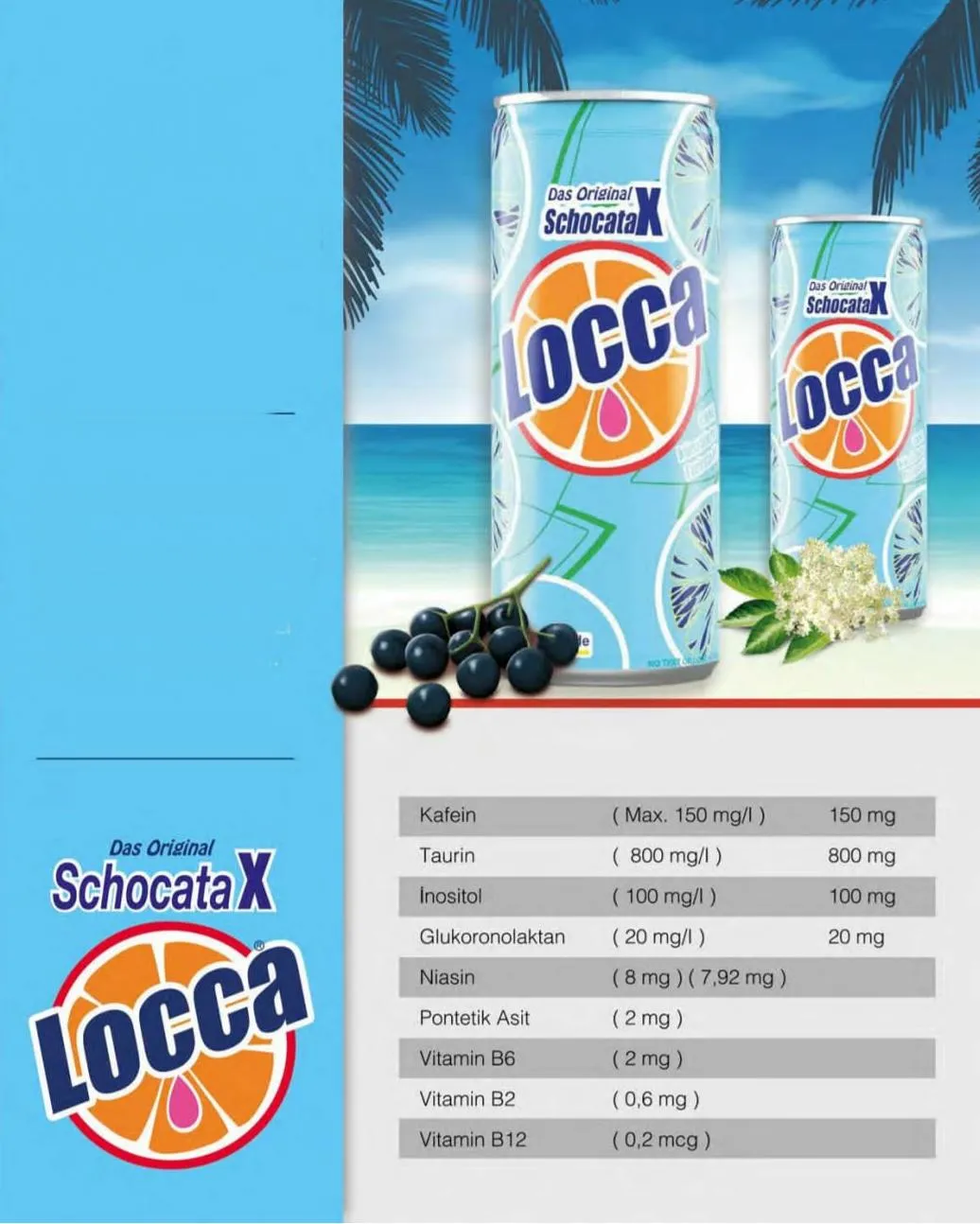 Locca & Full Fruit Carbonated Soft Drink & Energy Drink (250ml) Model 37 — Food, Pulses & Fast-Moving Consumer Goods | AFRIMEKS Foreign Trade