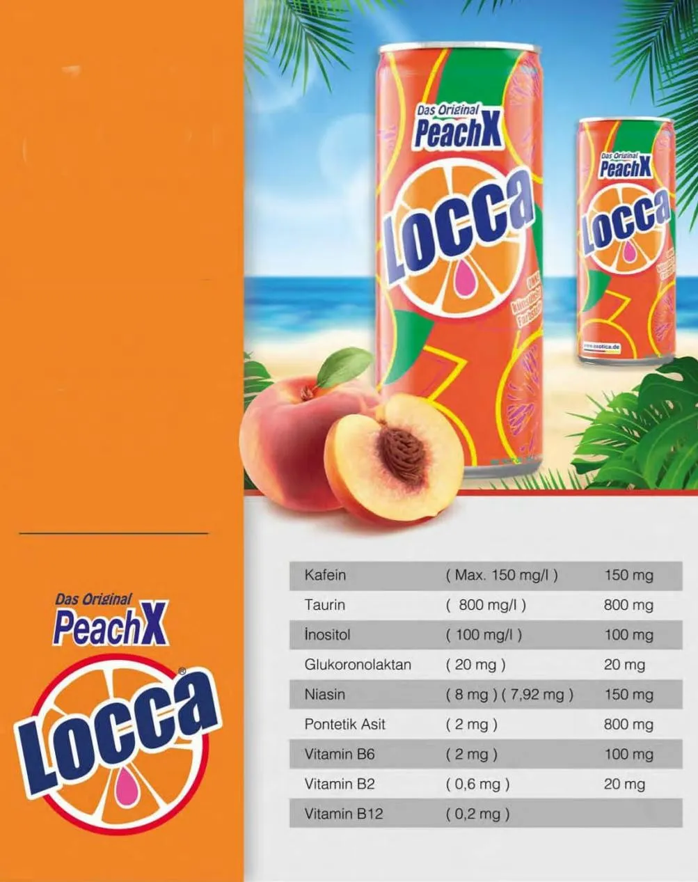 Locca & Full Fruit Carbonated Soft Drink & Energy Drink (250ml) Model 36 — Food, Pulses & Fast-Moving Consumer Goods | AFRIMEKS Foreign Trade
