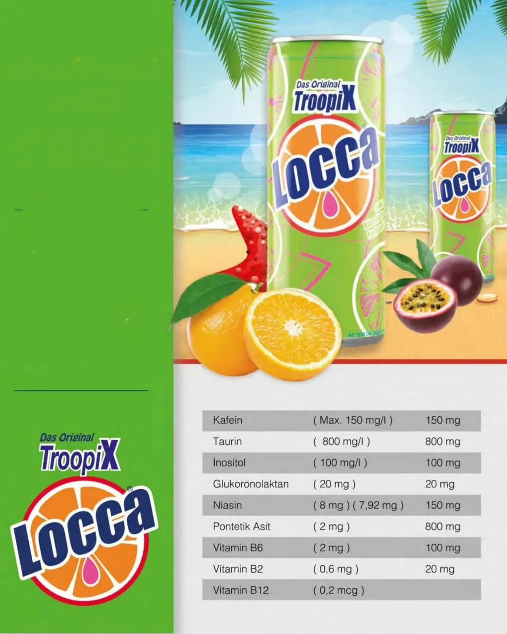 Locca & Full Fruit Carbonated Soft Drink & Energy Drink (250ml) Model 38 — Food, Pulses & Fast-Moving Consumer Goods | AFRIMEKS Foreign Trade