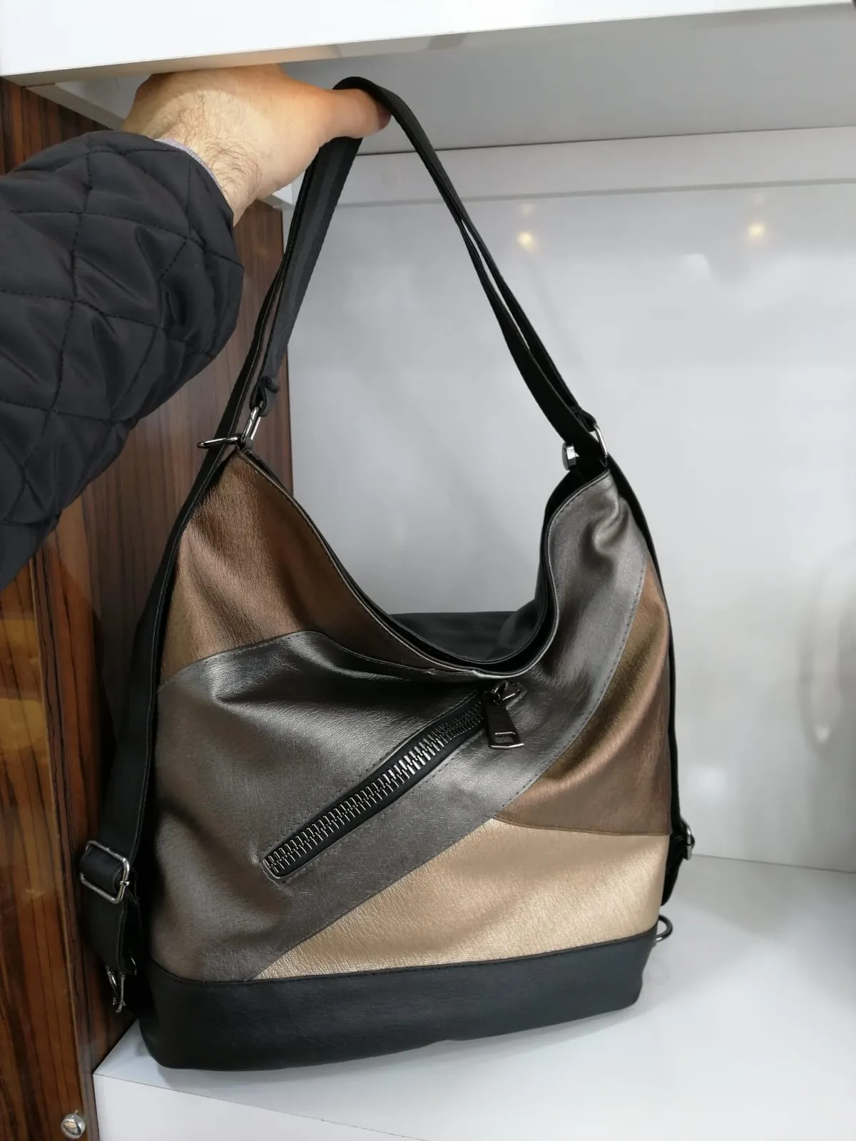 Luxury Women's Daily Shoulder & Handbag — Export Series Model 247 — Women's Handbags, Shoulder Bags & Evening Clutches | AFRIMEKS Foreign Trade