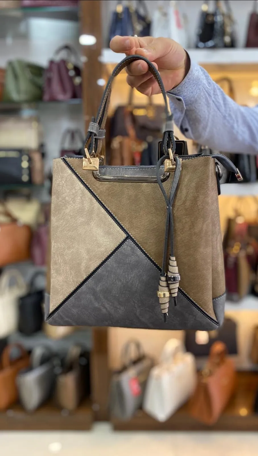 Luxury Women's Daily Shoulder & Handbag — Export Series Model 44 — Women's Handbags, Shoulder Bags & Evening Clutches | AFRIMEKS Foreign Trade