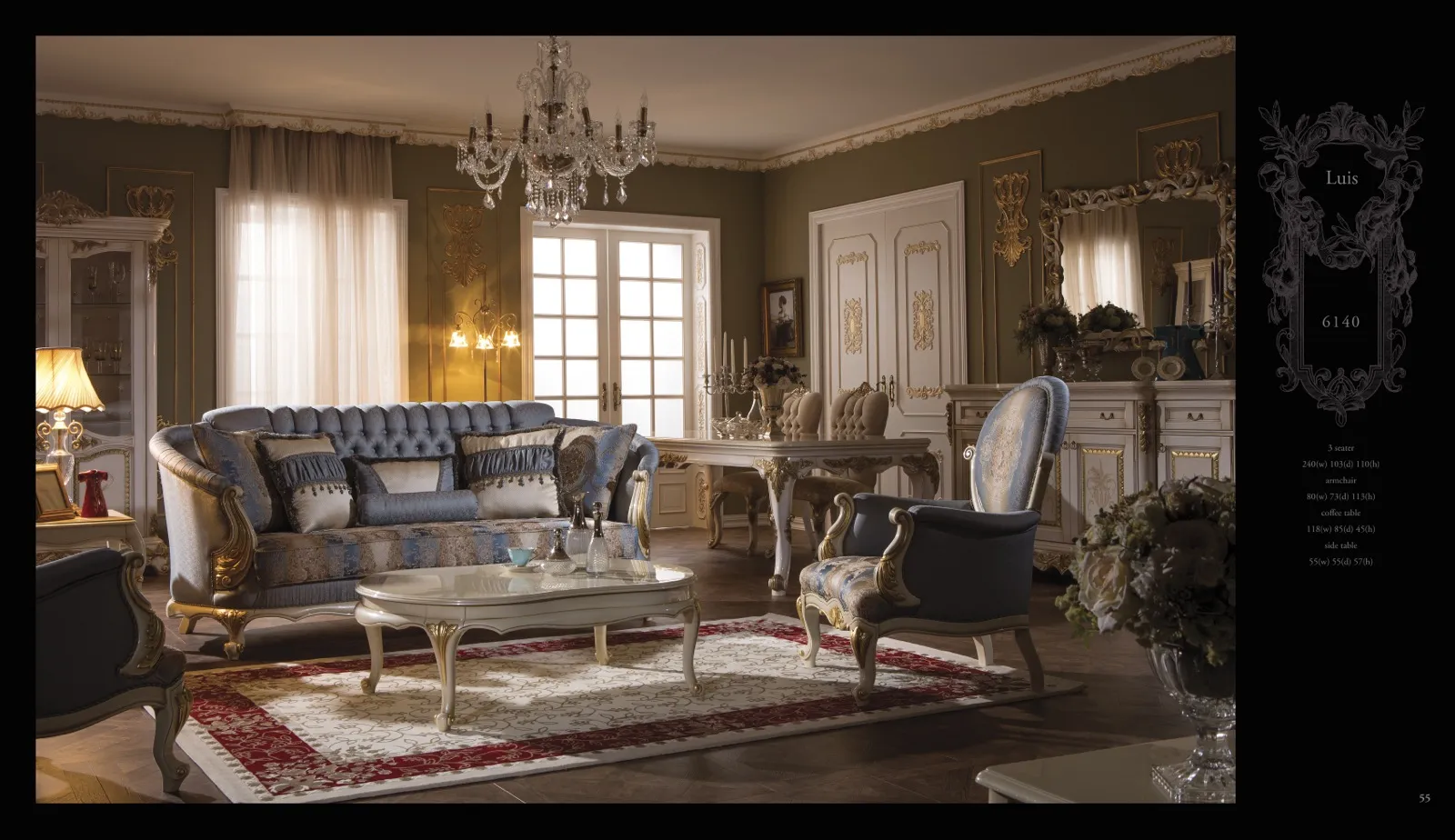 Inegol & Kayseri Luxury Furniture Collection Model 153 — Furniture, Bedroom Suites, Sofa Sets & Carpets | AFRIMEKS Foreign Trade