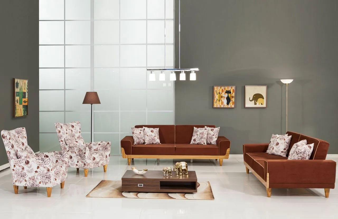 Luna Modern Chester Sofa Set (3+3+1+1) Model 1 — Inegol Export — Furniture, Bedroom Suites, Sofa Sets & Carpets | AFRIMEKS Foreign Trade