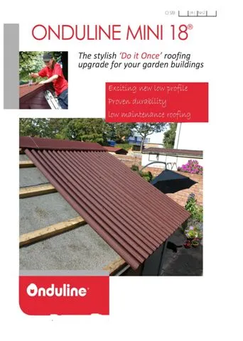 Onduline Waterproof Roofing Sheets & Accessories Model 25 — Construction Materials, Steel Security Doors & Building Profiles | AFRIMEKS Foreign Trade