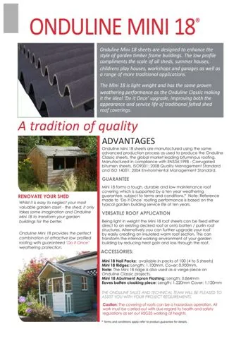 Onduline Waterproof Roofing Sheets & Accessories Model 99 — Construction Materials, Steel Security Doors & Building Profiles | AFRIMEKS Foreign Trade