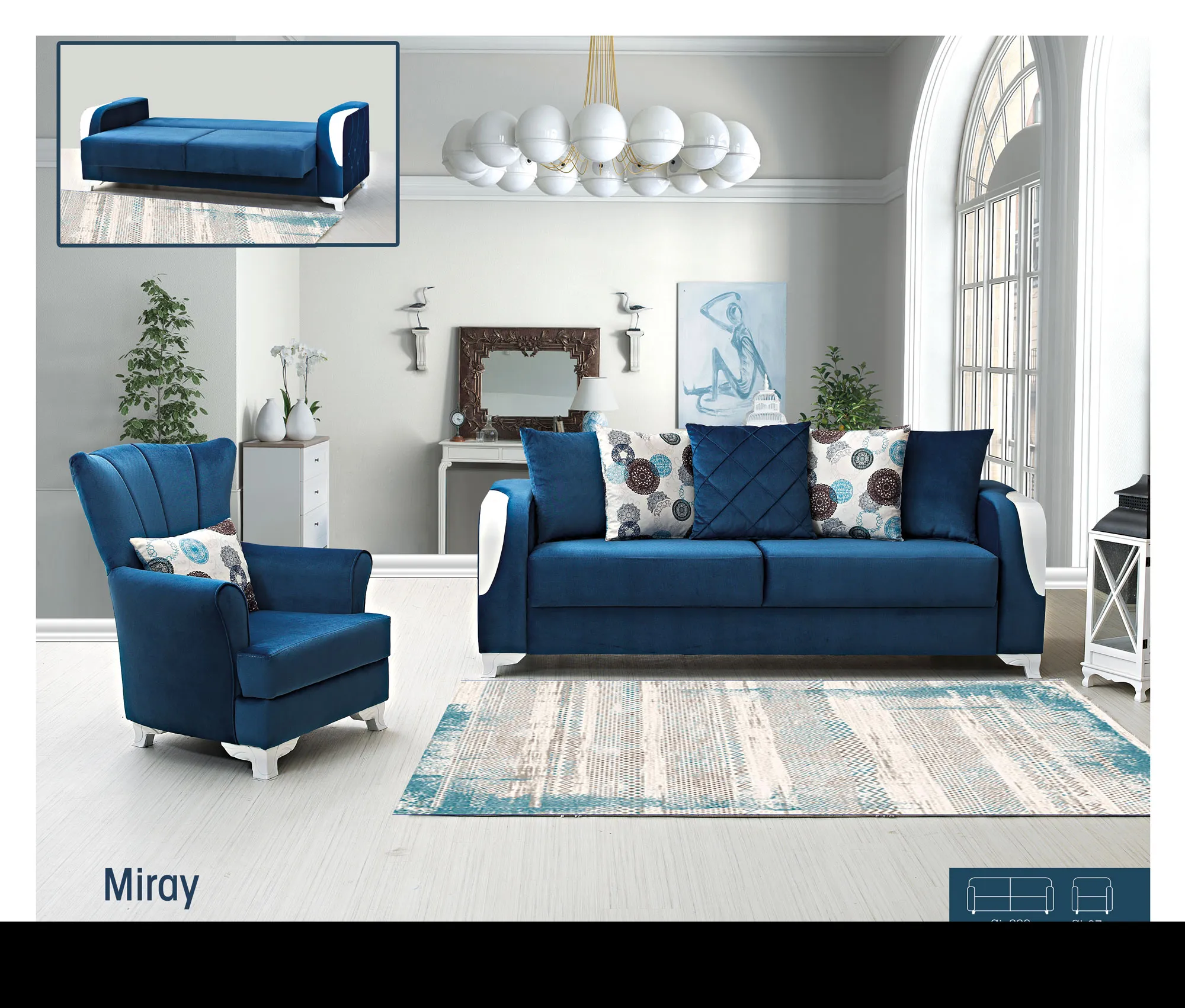 Inegol & Kayseri Luxury Furniture Collection Model 5 — Furniture, Bedroom Suites, Sofa Sets & Carpets | AFRIMEKS Foreign Trade