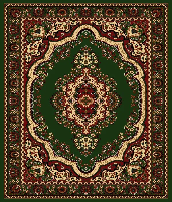 Gaziantep Woven Export Carpet No: 3009 (Green) — Furniture, Bedroom Suites, Sofa Sets & Carpets | AFRIMEKS Foreign Trade