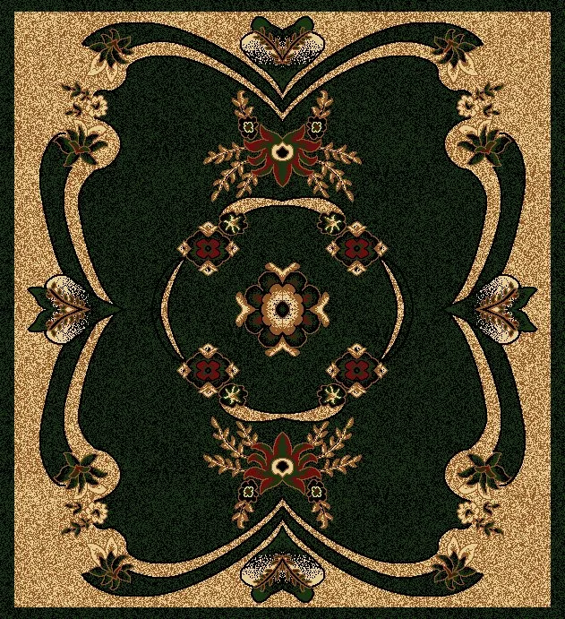 Gaziantep Woven Export Carpet No: 4227 (Green) — Furniture, Bedroom Suites, Sofa Sets & Carpets | AFRIMEKS Foreign Trade
