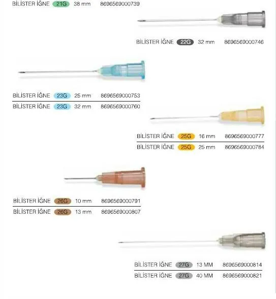 Sterile Disposable Medical Syringe & Needle Model 18 — Hospital Equipment, Clinical Furniture & Medical Supplies | AFRIMEKS Foreign Trade