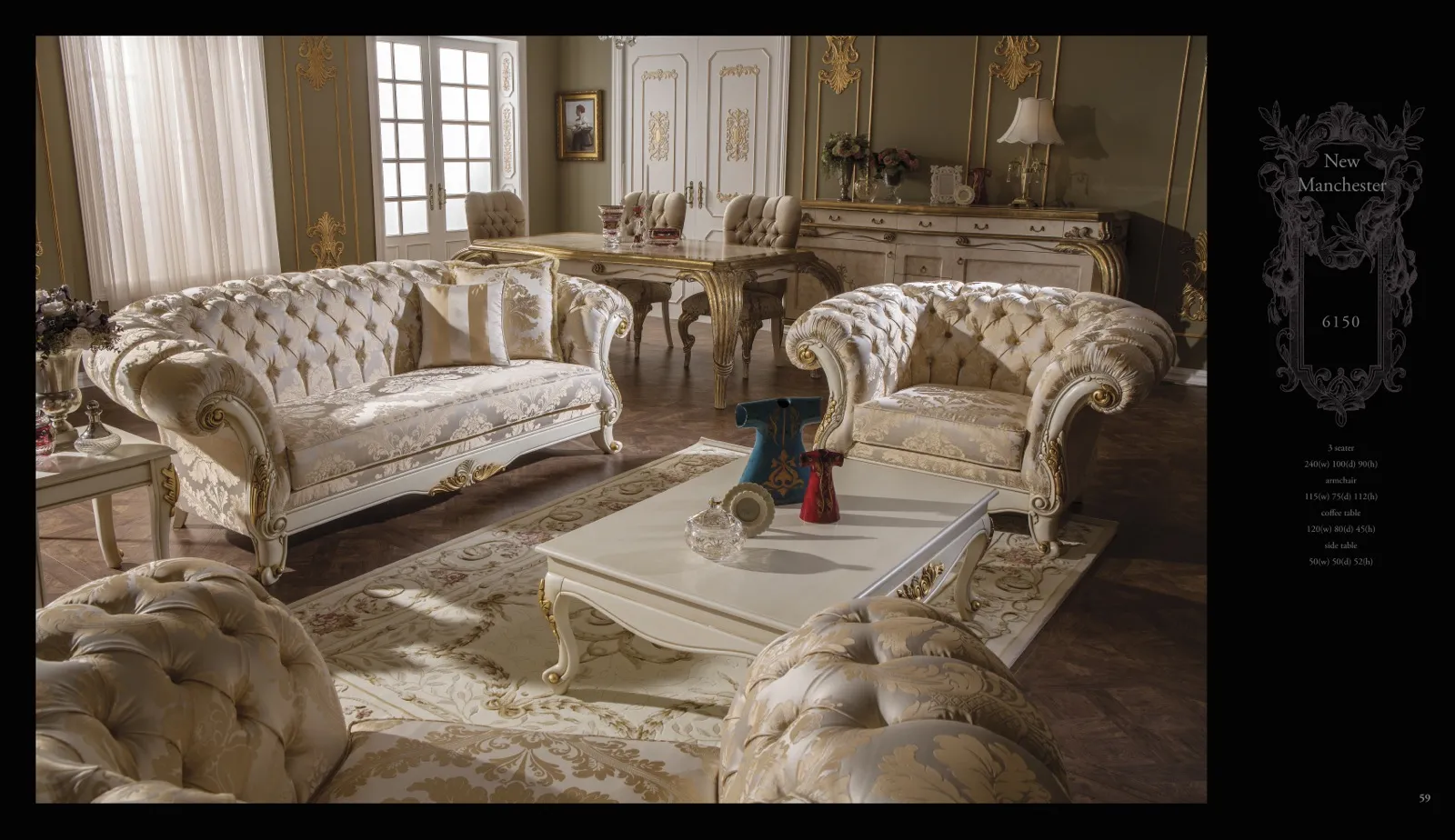 Inegol & Kayseri Luxury Furniture Collection Model 149 — Furniture, Bedroom Suites, Sofa Sets & Carpets | AFRIMEKS Foreign Trade