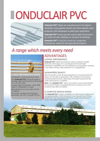 Onduline Waterproof Roofing Sheets & Accessories Model 78 — Construction Materials, Steel Security Doors & Building Profiles | AFRIMEKS Foreign Trade