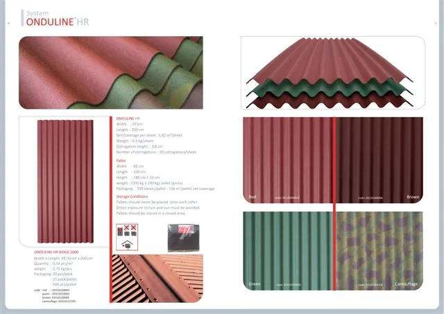 Onduline Waterproof Roofing Sheets & Accessories Model 2 — Construction Materials, Steel Security Doors & Building Profiles | AFRIMEKS Foreign Trade