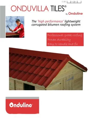 Onduline Waterproof Roofing Sheets & Accessories Model 79 — Construction Materials, Steel Security Doors & Building Profiles | AFRIMEKS Foreign Trade