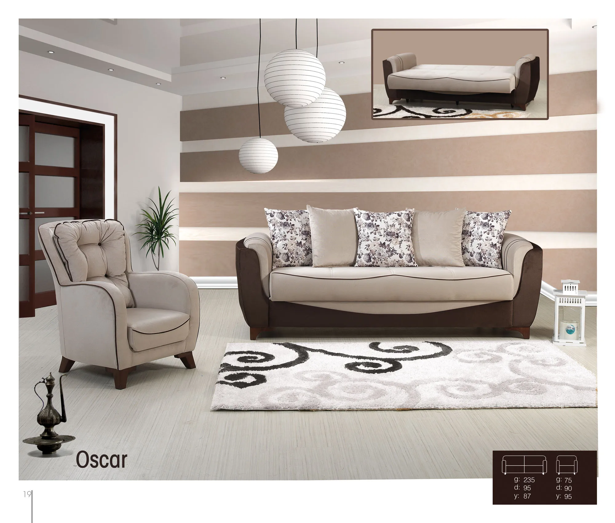 Inegol & Kayseri Luxury Furniture Collection Model 22 — Furniture, Bedroom Suites, Sofa Sets & Carpets | AFRIMEKS Foreign Trade