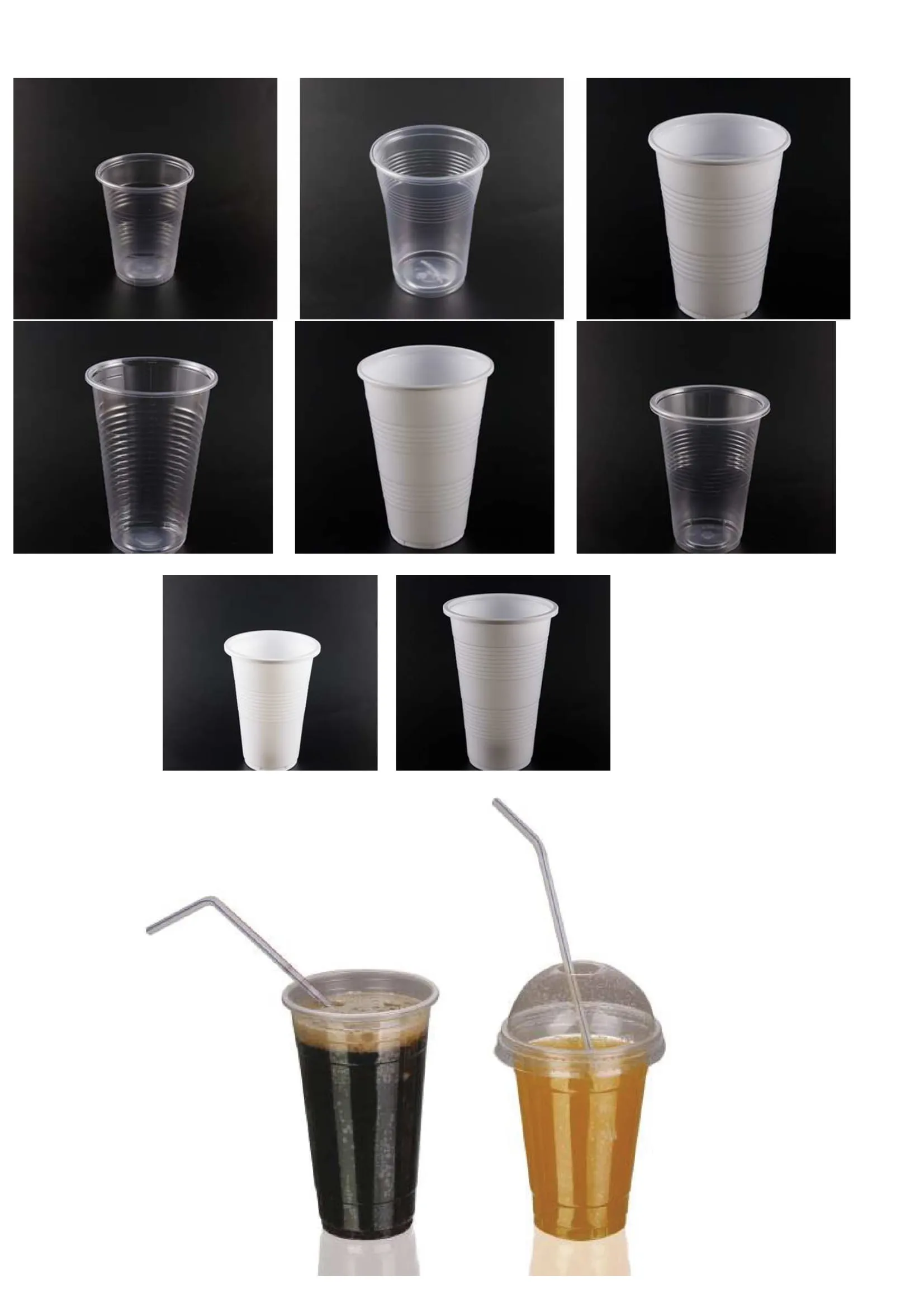 Clear PET / PP Cold Drink & Dessert Cups Size 2 — Disposable Packaging, Paper Cups & Stationery | AFRIMEKS Foreign Trade