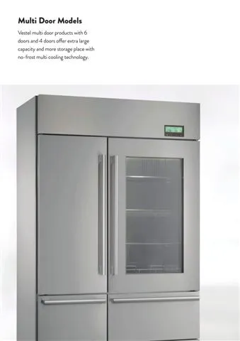 No-Frost Double Door Export Refrigerator (Tropical Climate) Model 7 — Major Appliances, Refrigeration & Consumer Electronics | AFRIMEKS Foreign Trade