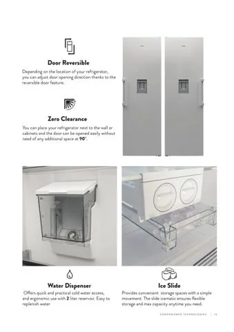 No-Frost Double Door Export Refrigerator (Tropical Climate) Model 40 — Major Appliances, Refrigeration & Consumer Electronics | AFRIMEKS Foreign Trade