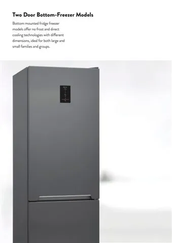 No-Frost Double Door Export Refrigerator (Tropical Climate) Model 189 — Major Appliances, Refrigeration & Consumer Electronics | AFRIMEKS Foreign Trade