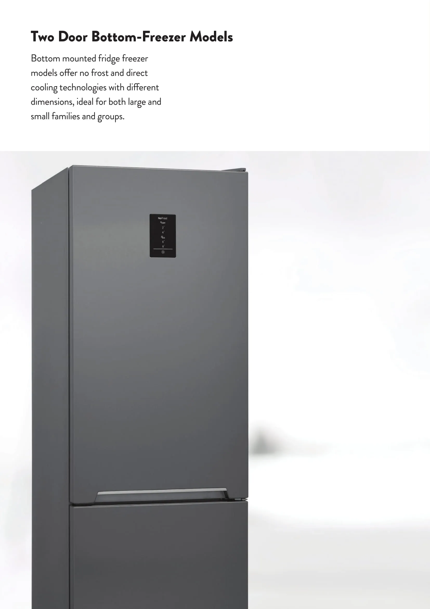 No-Frost Double Door Export Refrigerator (Tropical Climate) Model 100 — Major Appliances, Refrigeration & Consumer Electronics | AFRIMEKS Foreign Trade