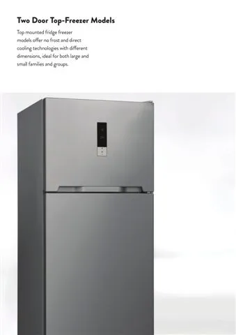 No-Frost Double Door Export Refrigerator (Tropical Climate) Model 128 — Major Appliances, Refrigeration & Consumer Electronics | AFRIMEKS Foreign Trade