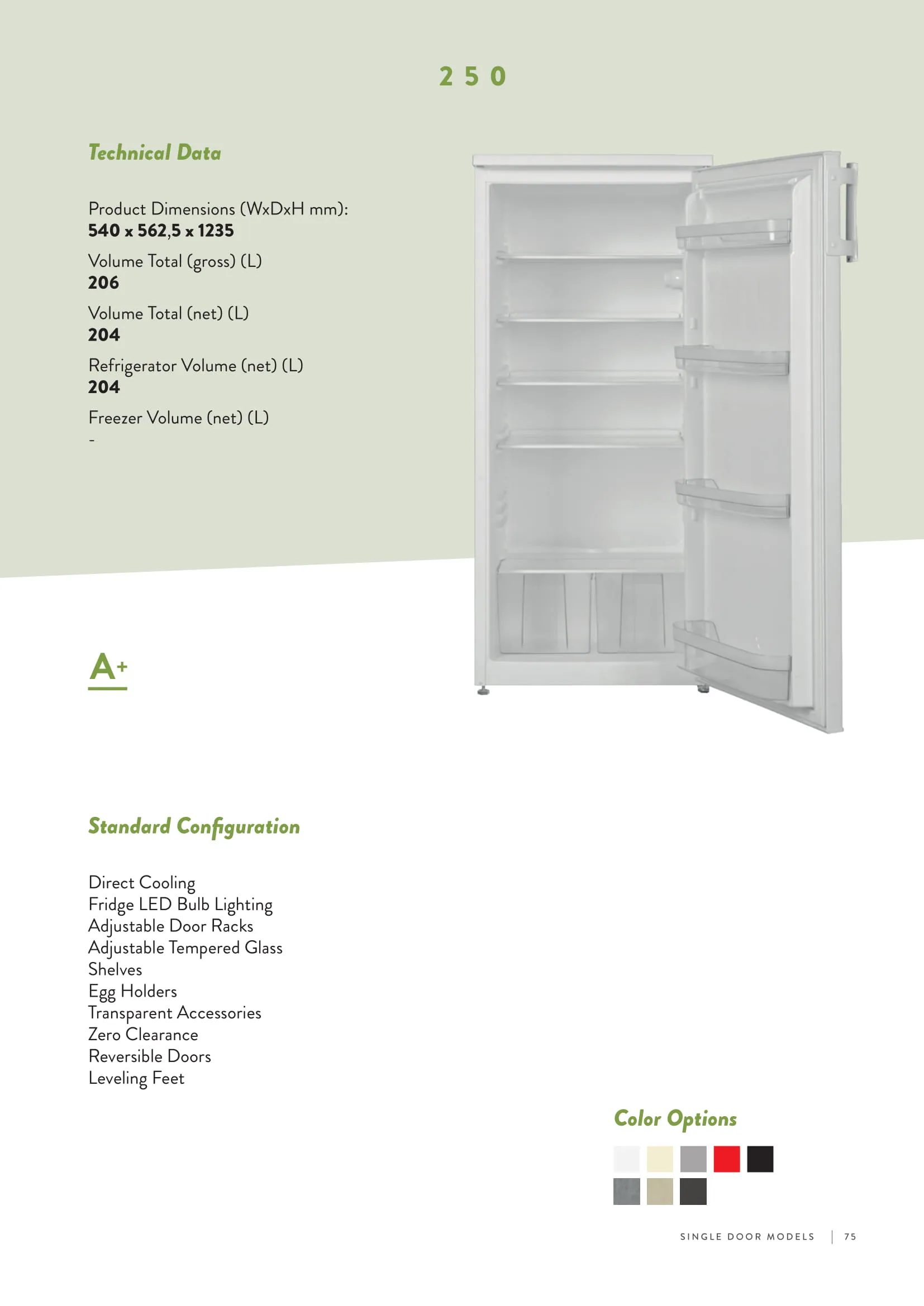 No-Frost Double Door Export Refrigerator (Tropical Climate) Model 101 — Major Appliances, Refrigeration & Consumer Electronics | AFRIMEKS Foreign Trade