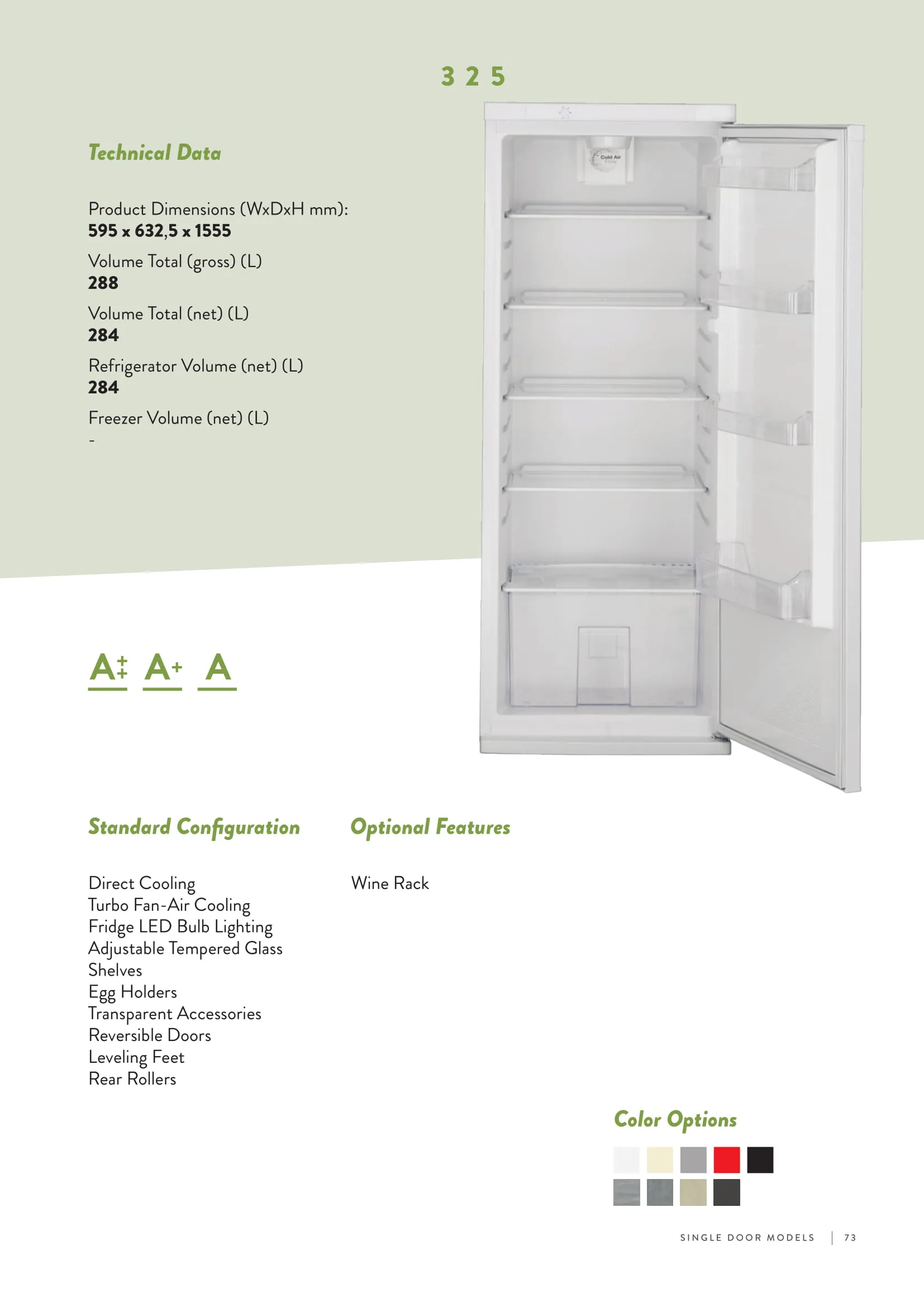 No-Frost Double Door Export Refrigerator (Tropical Climate) Model 160 — Major Appliances, Refrigeration & Consumer Electronics | AFRIMEKS Foreign Trade