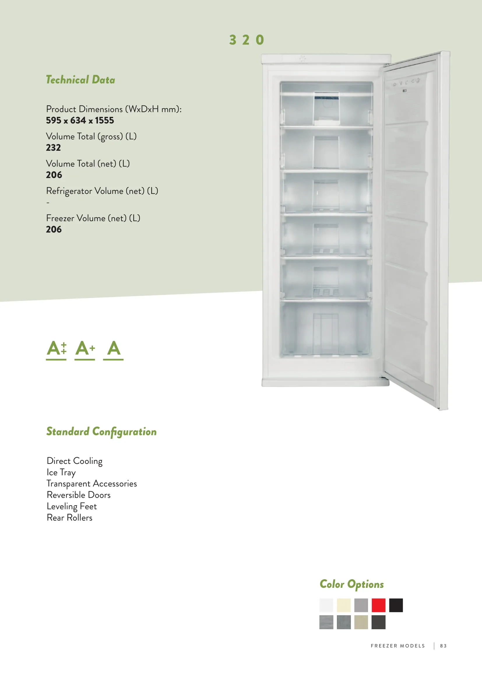 No-Frost Double Door Export Refrigerator (Tropical Climate) Model 9 — Major Appliances, Refrigeration & Consumer Electronics | AFRIMEKS Foreign Trade