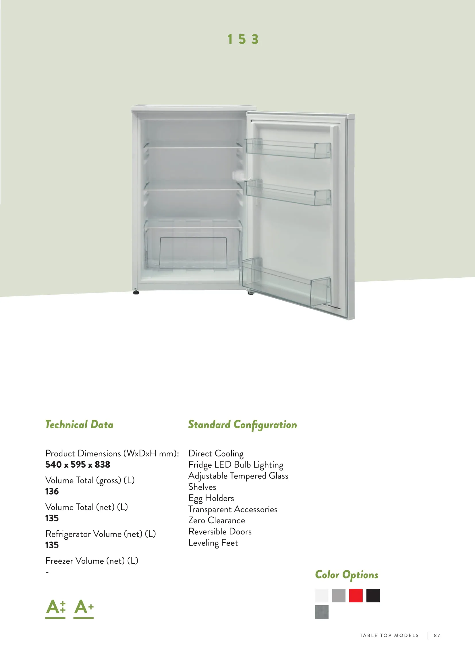 No-Frost Double Door Export Refrigerator (Tropical Climate) Model 8 — Major Appliances, Refrigeration & Consumer Electronics | AFRIMEKS Foreign Trade