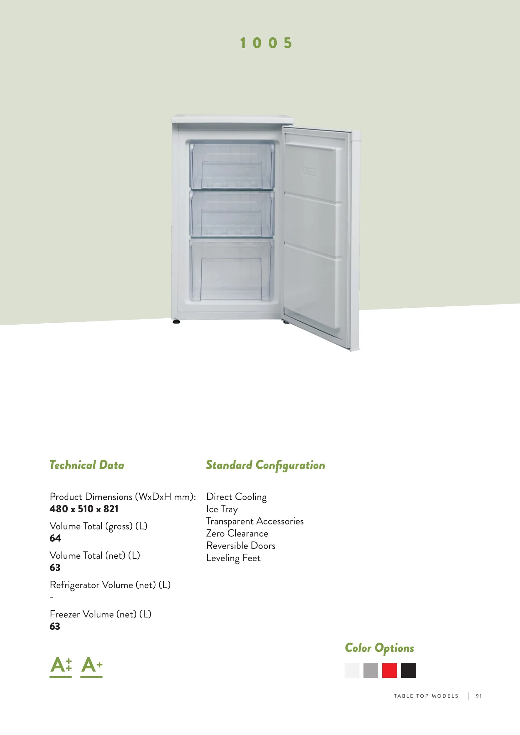 No-Frost Double Door Export Refrigerator (Tropical Climate) Model 1 — Major Appliances, Refrigeration & Consumer Electronics | AFRIMEKS Foreign Trade