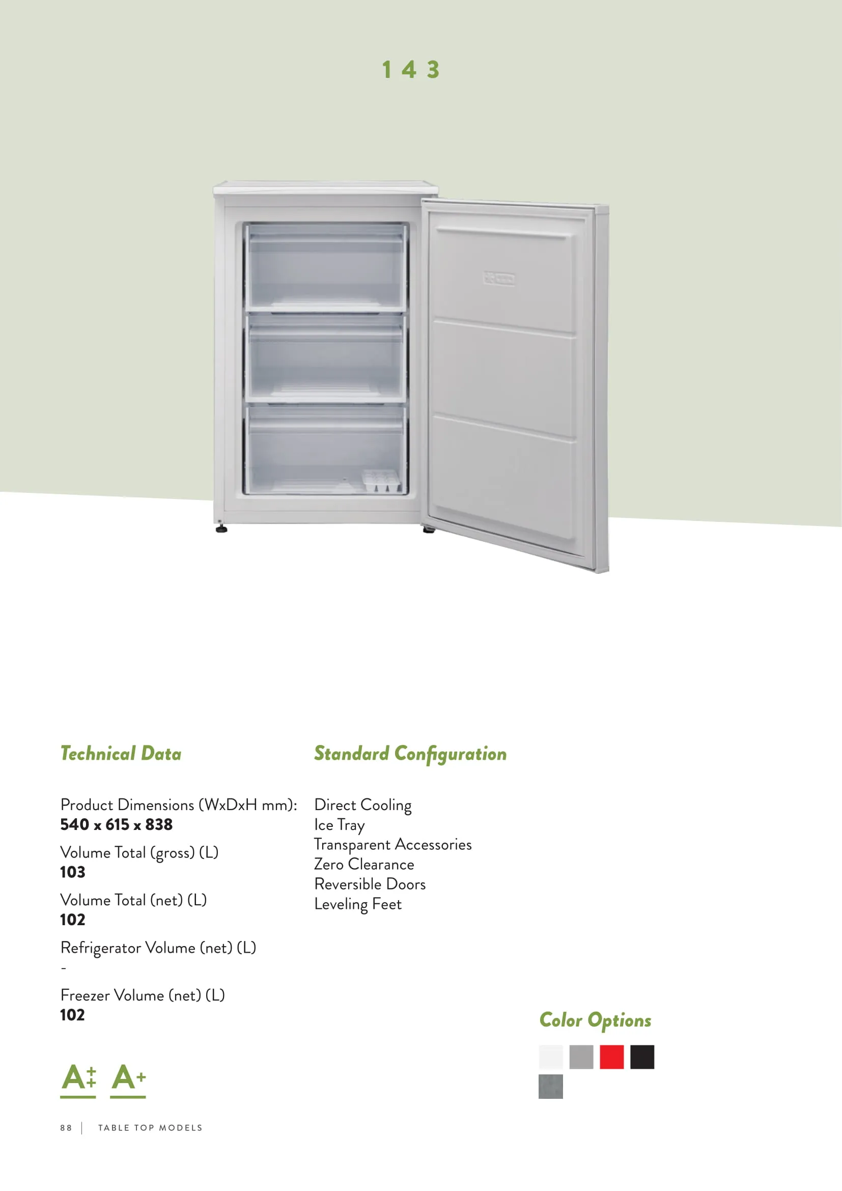 No-Frost Double Door Export Refrigerator (Tropical Climate) Model 95 — Major Appliances, Refrigeration & Consumer Electronics | AFRIMEKS Foreign Trade
