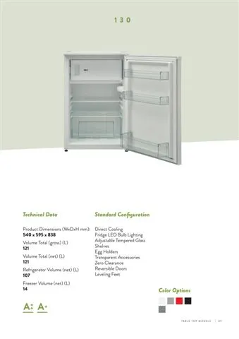 No-Frost Double Door Export Refrigerator (Tropical Climate) Model 64 — Major Appliances, Refrigeration & Consumer Electronics | AFRIMEKS Foreign Trade