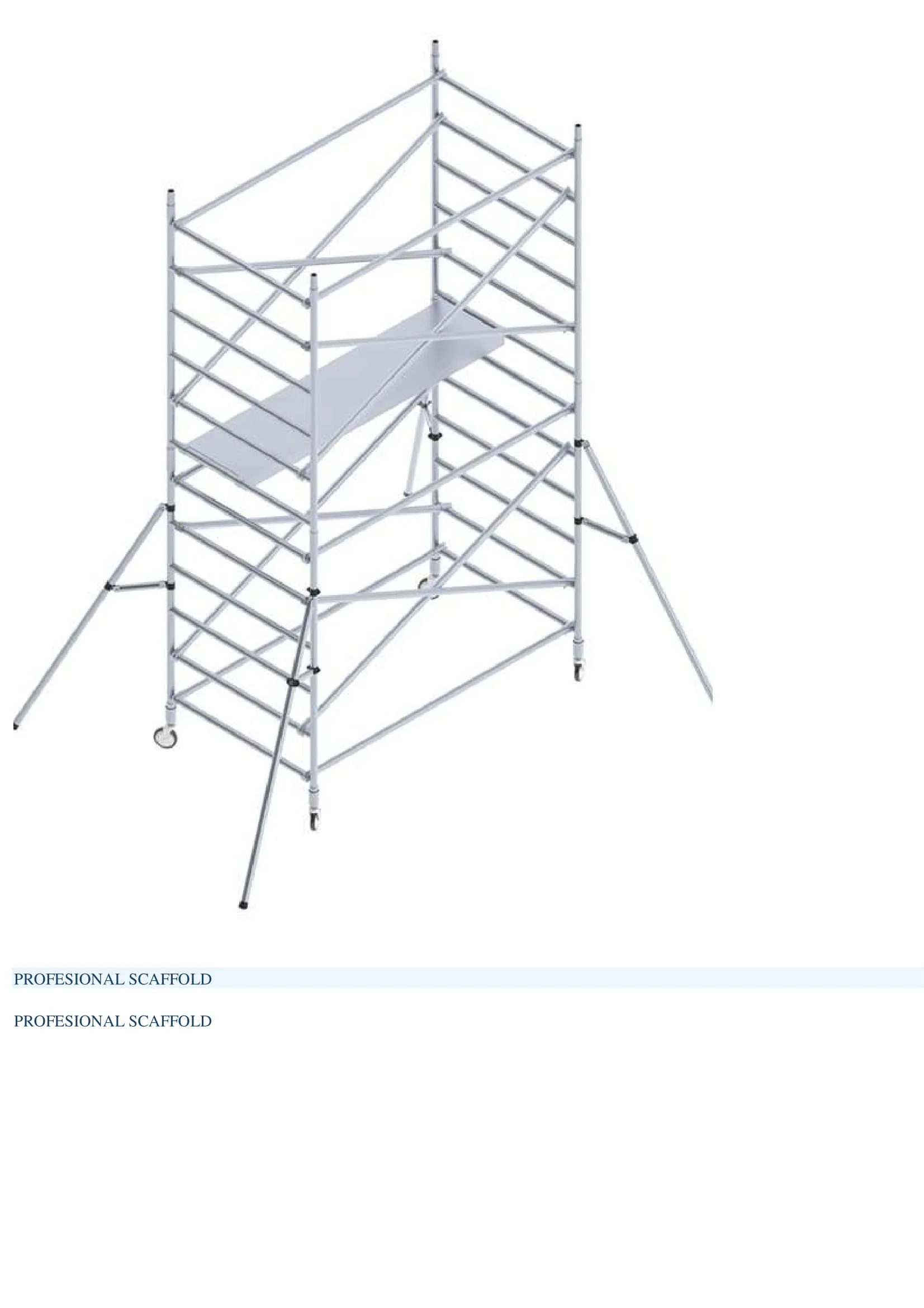 Multi-Purpose Folding Aluminum Household & Site Ladder Model 2 — Kitchenware, Glassware & Household Plastics | AFRIMEKS Foreign Trade