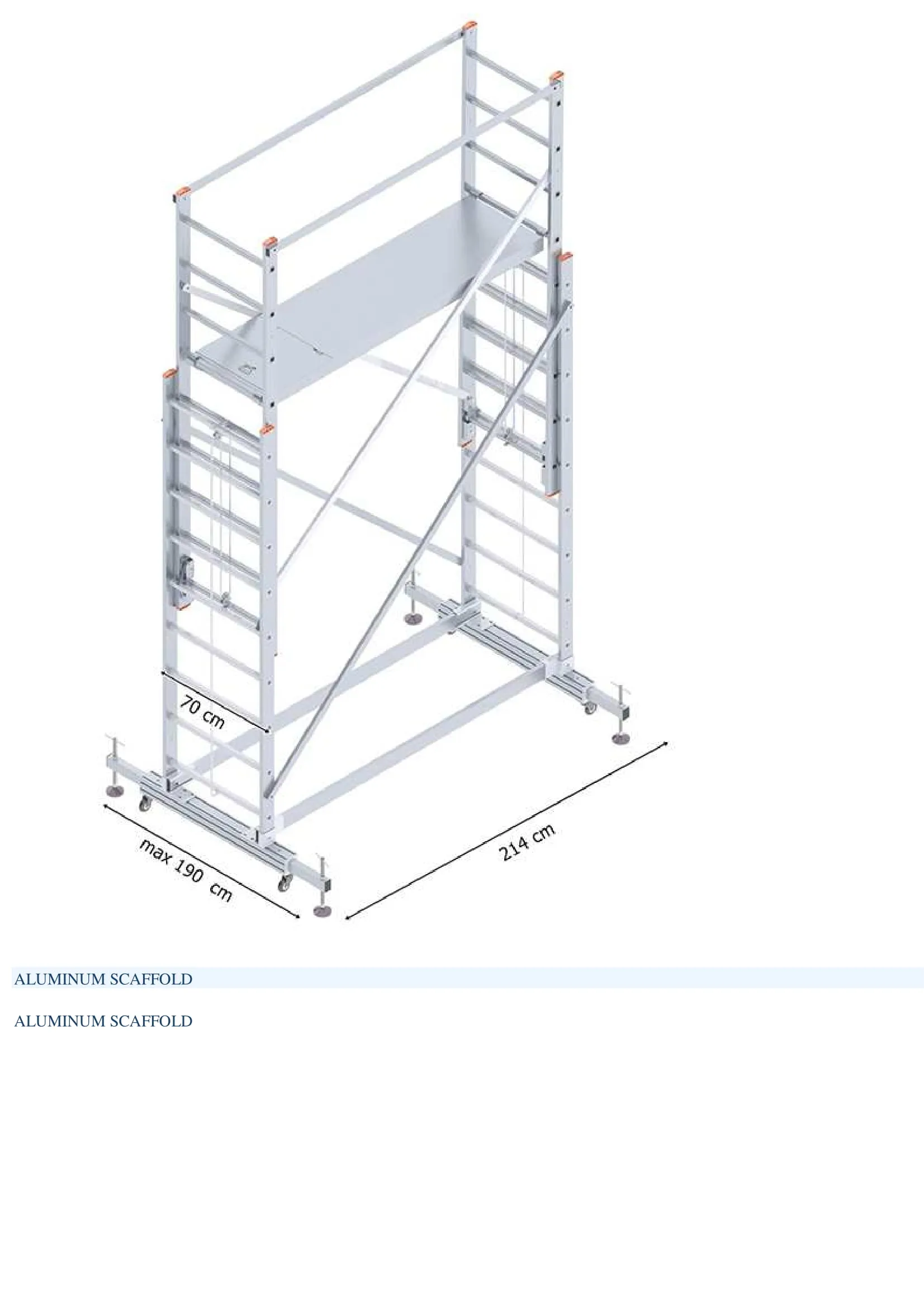 Multi-Purpose Folding Aluminum Household & Site Ladder Model 1 — Kitchenware, Glassware & Household Plastics | AFRIMEKS Foreign Trade