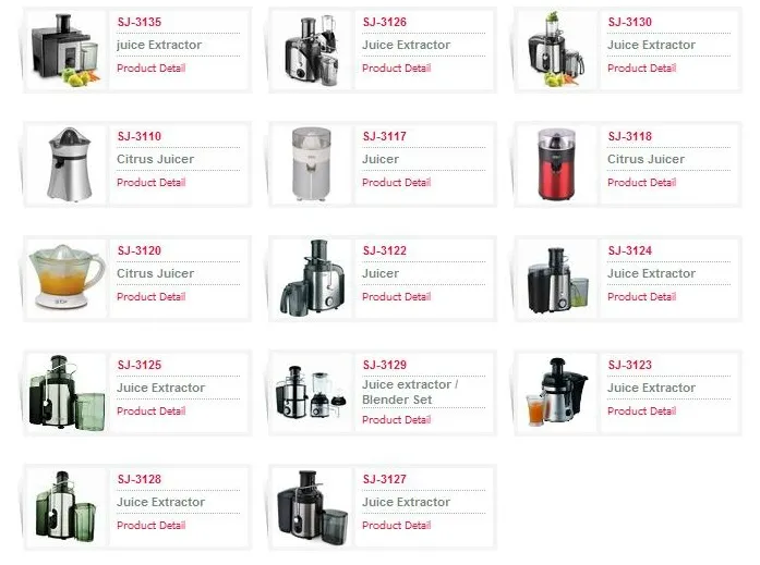 Small Home Appliances & Food Processor Export Series Model 17 — Kitchenware, Glassware & Household Plastics | AFRIMEKS Foreign Trade
