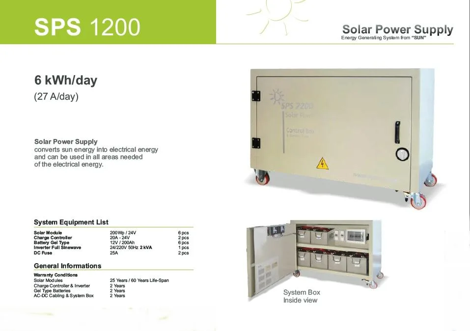SPS-1200 Standalone Solar Power Generator & Lighting Kit Model 5 — Solar Energy Systems, SPS Power Packs & Lighting | AFRIMEKS Foreign Trade