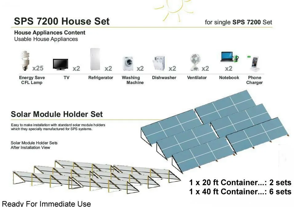 SPS-7200 Standalone Solar Power Generator & Lighting Kit Model 11 — Solar Energy Systems, SPS Power Packs & Lighting | AFRIMEKS Foreign Trade