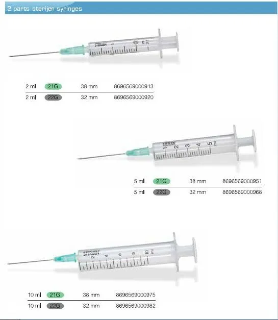 Sterile Disposable Medical Syringe & Needle Model 14 — Hospital Equipment, Clinical Furniture & Medical Supplies | AFRIMEKS Foreign Trade