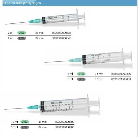 Sterile Disposable Medical Syringe & Needle Model 12 — Hospital Equipment, Clinical Furniture & Medical Supplies | AFRIMEKS Foreign Trade