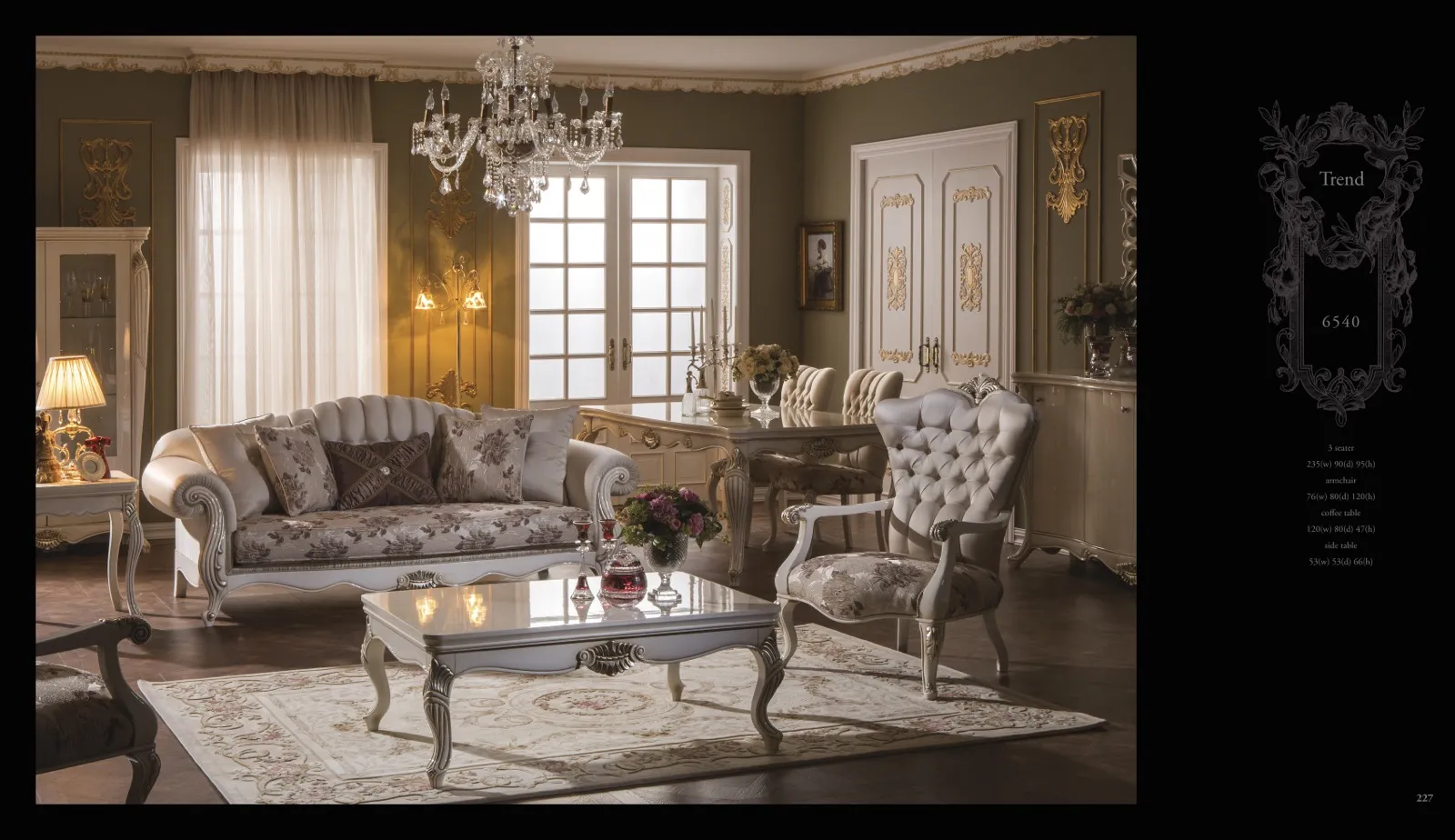 Inegol & Kayseri Luxury Furniture Collection Model 147 — Furniture, Bedroom Suites, Sofa Sets & Carpets | AFRIMEKS Foreign Trade