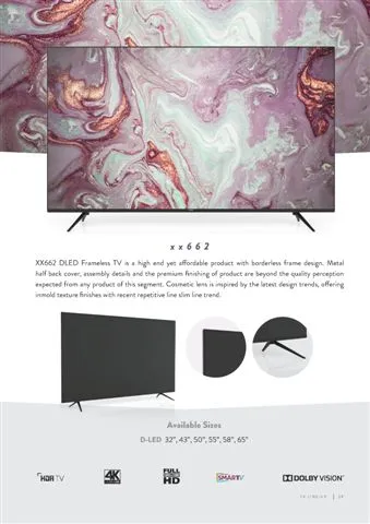 Ultra HD 4K Smart LED TV — Android TV Export Model 80 — Major Appliances, Refrigeration & Consumer Electronics | AFRIMEKS Foreign Trade