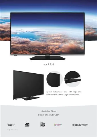 Ultra HD 4K Smart LED TV — Android TV Export Model 32 — Major Appliances, Refrigeration & Consumer Electronics | AFRIMEKS Foreign Trade