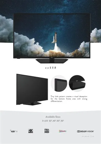 Ultra HD 4K Smart LED TV — Android TV Export Model 35 — Major Appliances, Refrigeration & Consumer Electronics | AFRIMEKS Foreign Trade