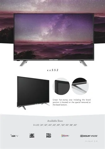 Ultra HD 4K Smart LED TV — Android TV Export Model 78 — Major Appliances, Refrigeration & Consumer Electronics | AFRIMEKS Foreign Trade