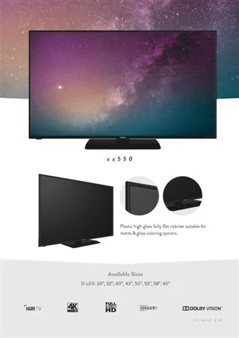 Ultra HD 4K Smart LED TV — Android TV Export Model 214 — Major Appliances, Refrigeration & Consumer Electronics | AFRIMEKS Foreign Trade